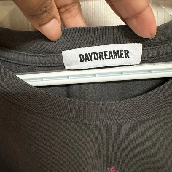 Daydreamer Willie Nelson Abbott Texas Graphic T Shirt Large Vintage Black Size L - Picture 7 of 7